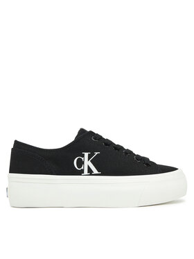 Calvin Klein Jeans Calvin Klein Jeans Tenisky Vulc Flatform Low Cv Mg YW0YW01763 Černá