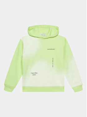 Calvin Klein Jeans Calvin Klein Jeans Felpa Spray IU0IU00549 Verde Regular Fit