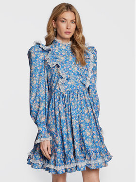 Custommade Custommade Φόρεμα καθημερινό Louisa 999376445 Μπλε Regular Fit