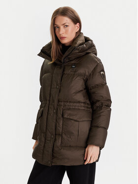 Blauer Blauer Pehelykabát 25WBLDB03175 Barna Regular Fit