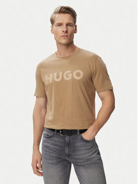 HUGO HUGO T-särk Dulivio 50467556 Must Regular Fit