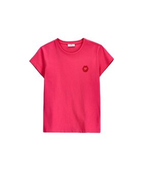 Coccodrillo Coccodrillo T-Shirt ZC6143201SGJ-029 Różowy Regular Fit