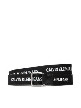 Calvin Klein Jeans Calvin Klein Jeans Ζώνη Γυναικεία Slider Webbing Belt 30mm K60K608292 Μαύρο