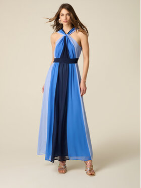 Oltre Oltre Abito da sera 7091R005127N0Z4 Turchese A-Line Fit