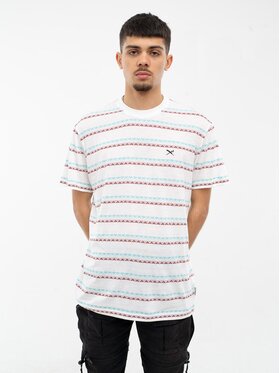 Iriedaily Iriedaily T-Shirt Koszulka Z Krótkim Rękawem Iriedaily Monte Noe Jaque 0 Biała M Biały Regular Fit