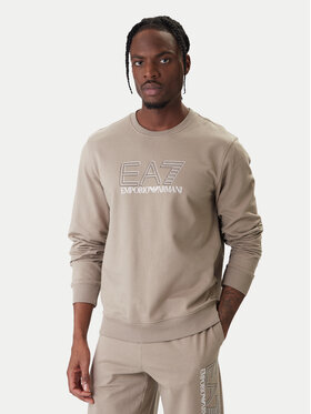 EA7 Emporio Armani EA7 Emporio Armani Mikina 7M001312 AF13512 U6167 Béžová Regular Fit