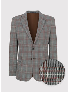 Pako Lorente Pako Lorente Marynarka P23WF-3X-021 Szary Slim Fit
