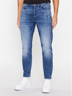 Hugo Hugo Дънки 50495504 Син Tapered Fit