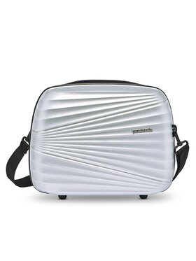 Pactastic Pactastic Zestaw kosmetyczek 292734 Srebrny