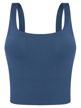 Girlfriend Collective Girlfriend Collective Top Tommy 1045 Blu scuro Slim Fit