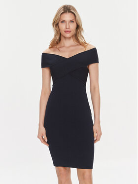 MICHAEL Michael Kors MICHAEL Michael Kors Kleid für den Alltag MR4825E33D Dunkelblau Slim Fit