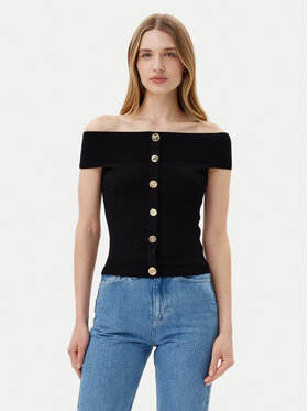 Morgan Morgan Sweater 251-MDONA M Fekete Regular Fit