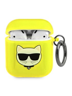 KARL LAGERFELD KARL LAGERFELD Etui na słuchawki AirPods Żółty