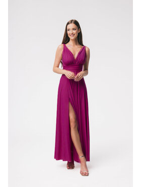 Aurora Aurora Sukienka wieczorowa Milo-Fuksja Różowy Feminine Fit
