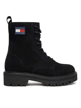 Tommy Jeans Tommy Jeans Šnurovacia obuv Urban EN0EN02630 Čierna