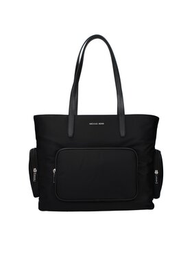 Michael Kors Michael Kors Torebka Black Fabric Shoulder Czarny