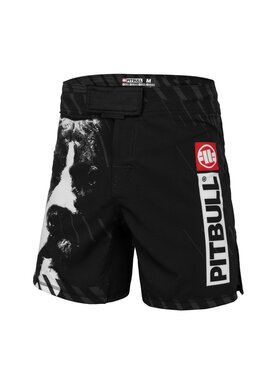 PITBULL PITBULL Szorty Spodenki Czarny Regular Fit