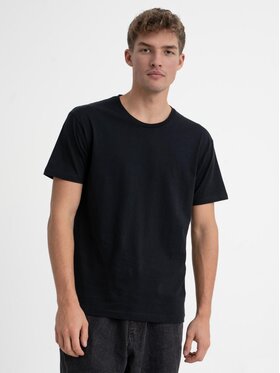Urban City Urban City T-Shirt T-Shirt Męski Czarny UrbanCity No Logo M Czarny Regular Fit