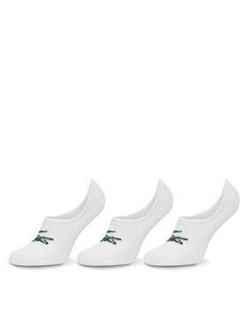 Lacoste Lacoste Súprava 3 párov kotníkových ponožiek unisex RA7872 Biela