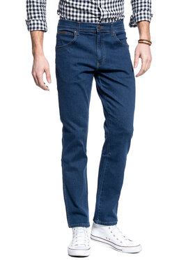 Wrangler Wrangler Jeansy TEXAS SLIM Niebieski Slim Fit