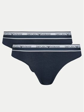 Emporio Armani Underwear Emporio Armani Underwear Komplet 2 par fig brazylijskich 163334 4R227 00135 Granatowy