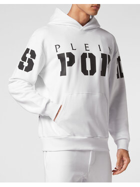 Plein Sport Plein Sport Mikina 853 Bílá Regular Fit