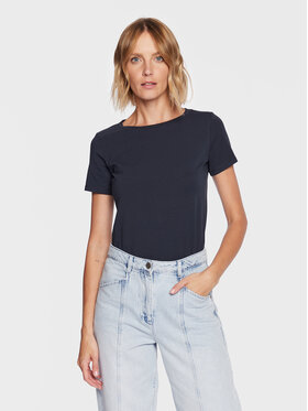 Weekend Max Mara Weekend Max Mara T-Shirt Multib 2359710437 Granatowy Regular Fit