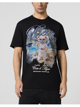 PHILIPP PLEIN PHILIPP PLEIN Tričko 29028 Čierna Regular Fit