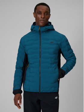 4F 4F Kurtka outdoor TREKKING Granatowy Regular Fit