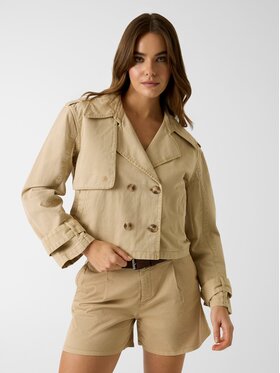Guess Jeans Guess Jeans Bunda pro přechodné období 182196 Béžová Classic Fit