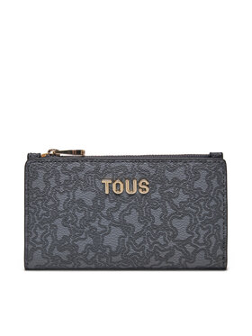 TOUS TOUS Duży Portfel Damski Kaos Mini Lines 2002183547 Szary