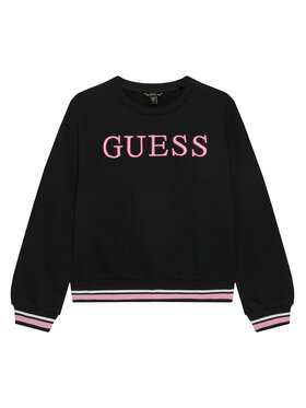 Guess Guess Pulóver J6RQ01 KAD74 Fekete Regular Fit