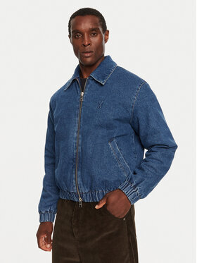 AMI PARIS AMI PARIS Teksajakk HJK020DE0031 Sinine Regular Fit