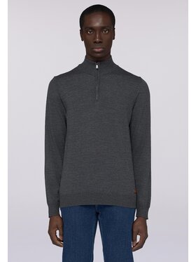 Trussardi Trussardi Cardigan M0068000008N013 Grigio Regular Fit