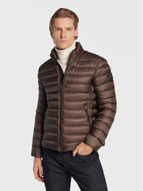 Hetregó Hetregó Geacă din puf Jacobs 8M411 22WU03 Maro Regular Fit