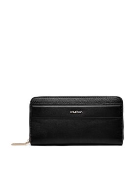 Calvin Klein Calvin Klein Великий жіночий гаманець Daily Dressed Za Wallet Lg K60K610483 Чорний