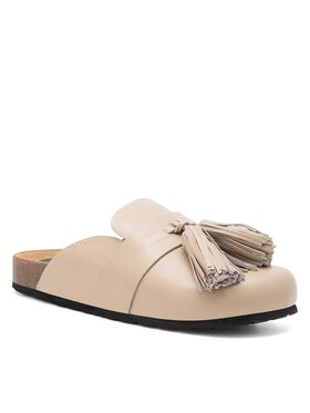 Simple Simple Pantoletten AWINION-23SS2149 Beige