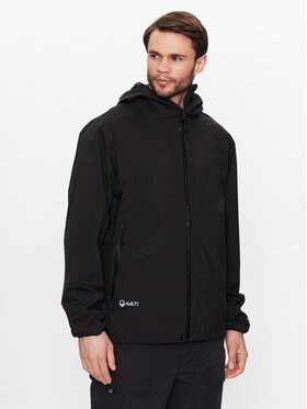Halti Halti Kurtka przeciwdeszczowa Lastu II 064-0609 Czarny Regular Fit