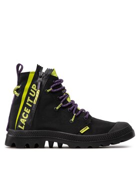 Palladium Palladium Trapery Pampa Lite Lace It 78353-099-M Czarny