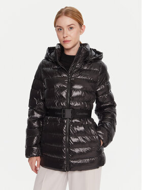 Calvin Klein Calvin Klein Kurtka zimowa LV044D542G Czarny Regular Fit