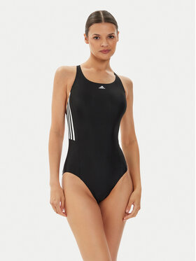 adidas adidas Kupaći kostim Mid 3-Stripes Swimsuit HA5993 Crna