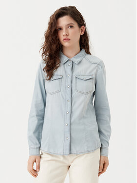 ONLY ONLY Джинсова сорочка Alexa 15315185 Блакитний Regular Fit