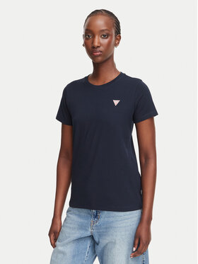Guess Jeans Guess Jeans T-shirt W4YI10 J1314 Tamnoplava Regular Fit
