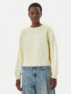 Calvin Klein Jeans Calvin Klein Jeans Pluus Logo Graphic LV047F818G Kreemjas Regular Fit