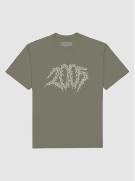 2005 2005 T-Shirt Metal Khaki Oversize