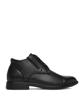 Lanetti Lanetti Schnürschuhe CEO-B33735-1 Schwarz