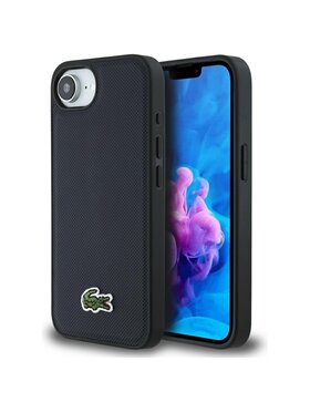 Lacoste Lacoste Etui na telefon Apple iPhone 16e Granatowy