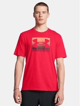 Under Armour Under Armour T-Shirt 1386793-600 Bordowy Regular Fit