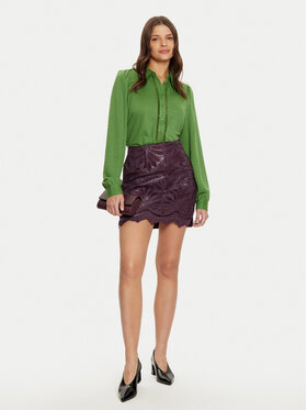 Φούστα από απομίμηση δέρματος Vila φωτογραφία