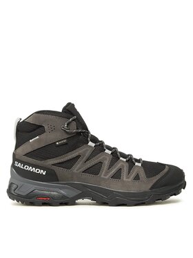 Salomon Salomon Bakancs X Ward Leather Mid GORE-TEX L47181700 Szürke